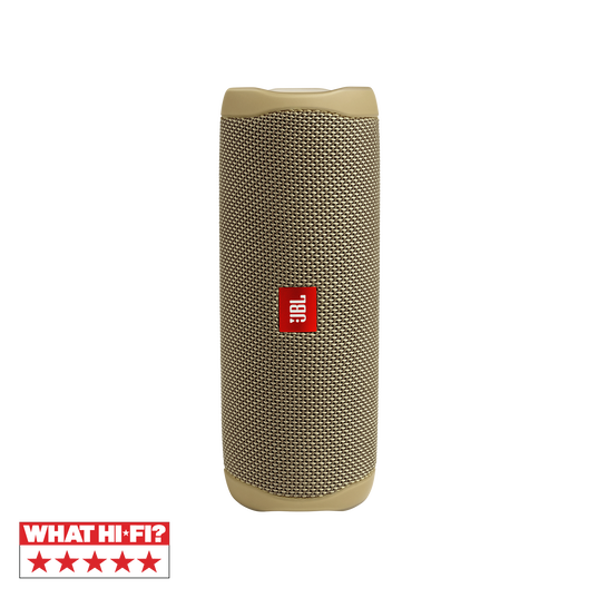 JBL Flip 5 - Sand - Portable Waterproof Speaker - Hero
